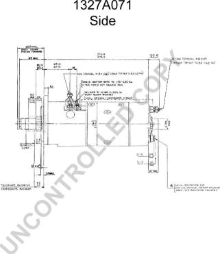 Prestolite Electric 1327A071 - Стартер autospares.lv