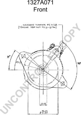 Prestolite Electric 1327A071 - Стартер autospares.lv