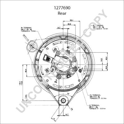 Prestolite Electric 1277690 - Генератор autospares.lv