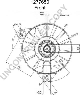 Prestolite Electric 1277650 - Генератор autospares.lv