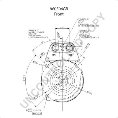 Prestolite Electric 860504GB - Стартер autospares.lv