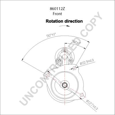 Prestolite Electric 860112Z - Стартер autospares.lv