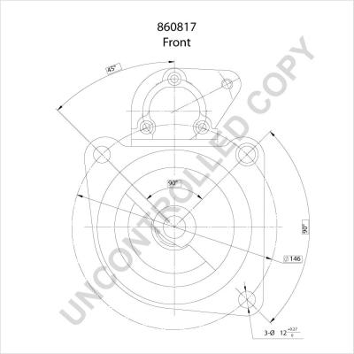 Prestolite Electric 860817 - Стартер autospares.lv