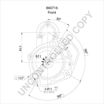 Prestolite Electric 860716 - Стартер autospares.lv