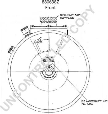 Prestolite Electric 880638Z - Генератор autospares.lv