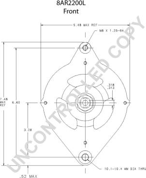 Prestolite Electric 8AR2200L - Генератор autospares.lv