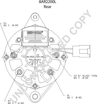 Prestolite Electric 8AR2200L - Генератор autospares.lv