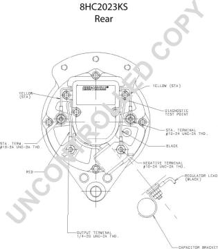 Prestolite Electric 8HC2023KS - Генератор autospares.lv