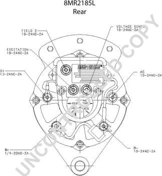 Prestolite Electric 8MR2185L - Генератор autospares.lv