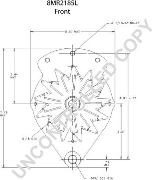 Prestolite Electric 8MR2185L - Генератор autospares.lv