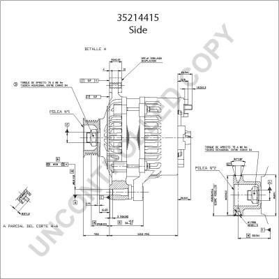 Prestolite Electric 35214415 - Генератор autospares.lv