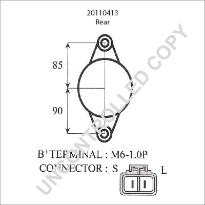 Prestolite Electric 20110413 - Генератор autospares.lv