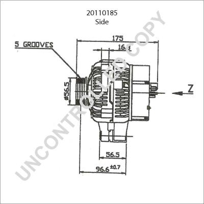 Prestolite Electric 20110185 - Генератор autospares.lv