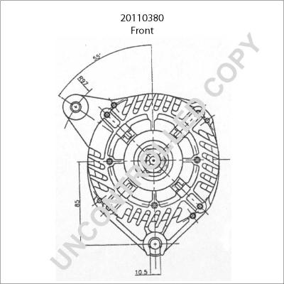 Prestolite Electric 20110380 - Генератор autospares.lv