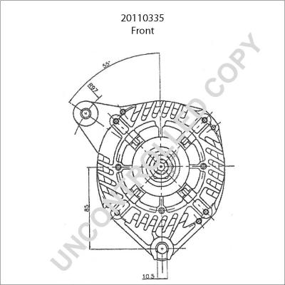 Prestolite Electric 20110335 - Генератор autospares.lv