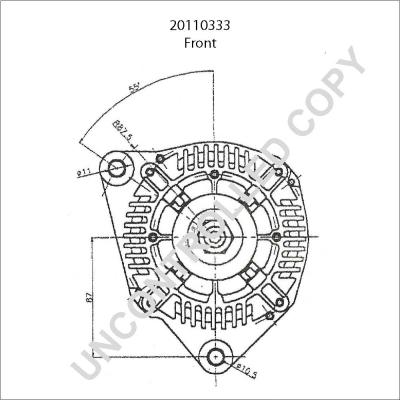 Prestolite Electric 20110333 - Генератор autospares.lv