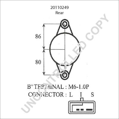 Prestolite Electric 20110249 - Генератор autospares.lv