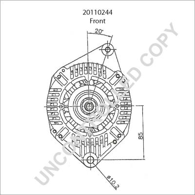 Prestolite Electric 20110244 - Генератор autospares.lv