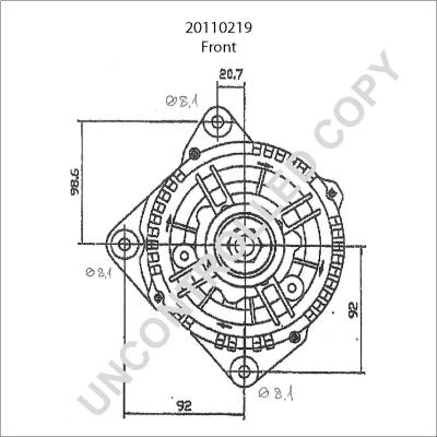 Prestolite Electric 20110219 - Генератор autospares.lv