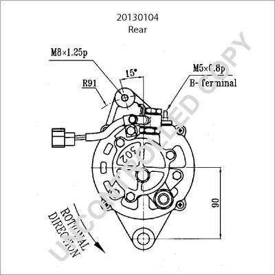 Prestolite Electric 20130104 - Генератор autospares.lv