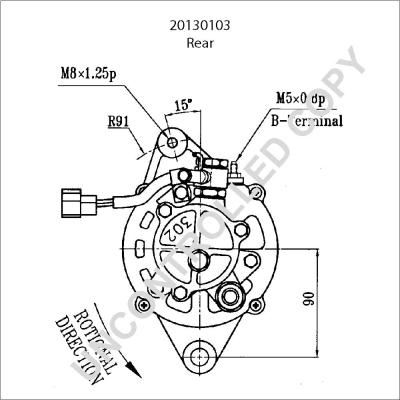 Prestolite Electric 20130103 - Генератор autospares.lv