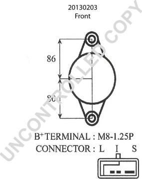 Prestolite Electric 20130203 - Генератор autospares.lv