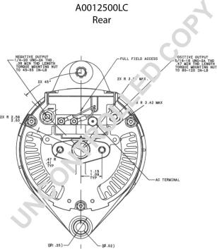 Prestolite Electric A0012500LC - Генератор autospares.lv