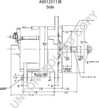 Prestolite Electric A0012511JB - Генератор autospares.lv