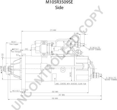 Prestolite Electric M105R3509SE - Стартер autospares.lv