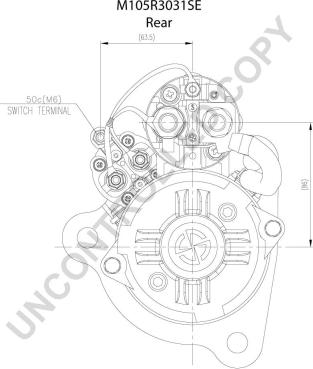 Prestolite Electric M105R3031SE - Стартер autospares.lv