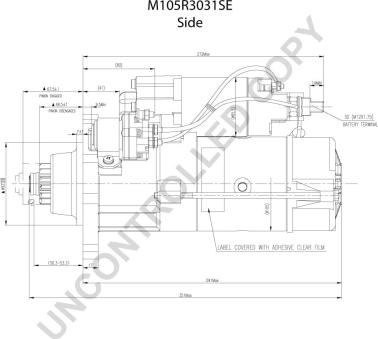 Prestolite Electric M105R3031SE - Стартер autospares.lv