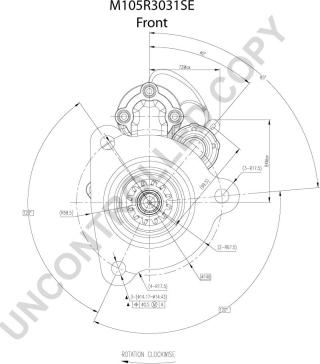 Prestolite Electric M105R3031SE - Стартер autospares.lv