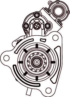 Prestolite Electric M105R3038SE - Стартер autospares.lv