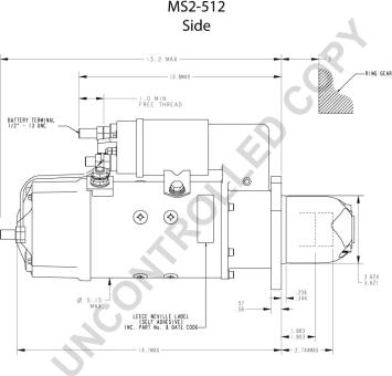 Prestolite Electric MS2-512 - Стартер autospares.lv