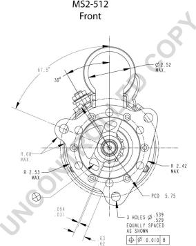 Prestolite Electric MS2-512 - Стартер autospares.lv