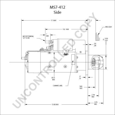 Prestolite Electric MS7-412A - Стартер autospares.lv