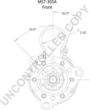 Prestolite Electric MS7-305A - Стартер autospares.lv