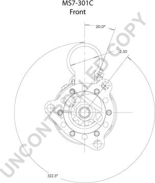 Prestolite Electric MS7-301A - Стартер autospares.lv