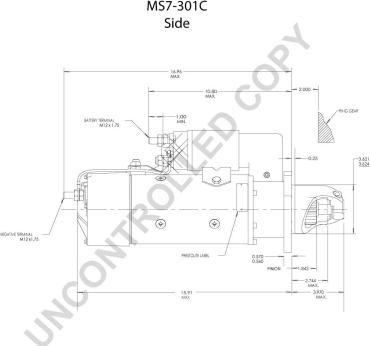 Prestolite Electric MS7-301A - Стартер autospares.lv