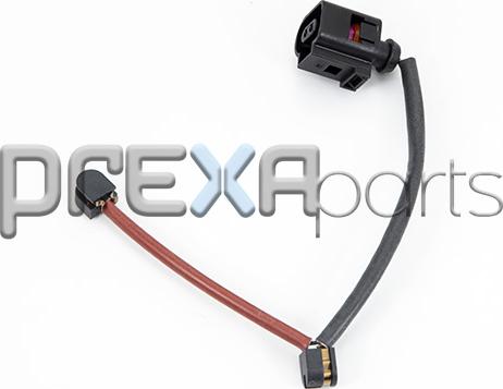 PREXAparts P103107 - Сигнализатор, износ тормозных колодок autospares.lv