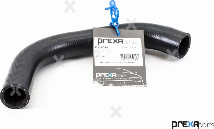 PREXAparts P126014 - Шланг радиатора autospares.lv