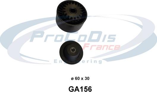 Procodis France GA156 - Натяжитель, поликлиновый ремень autospares.lv