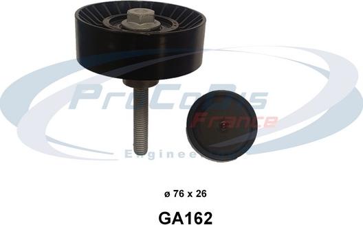 Procodis France GA162 - Натяжитель, поликлиновый ремень autospares.lv