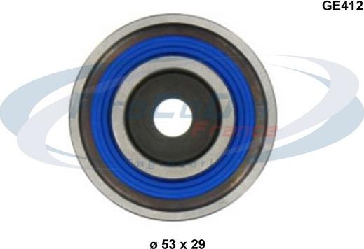 Procodis France GE412 - Направляющий ролик, зубчатый ремень ГРМ autospares.lv