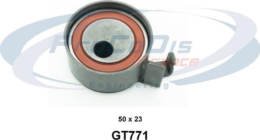 Procodis France GT771 - Натяжной ролик, зубчатый ремень ГРМ autospares.lv