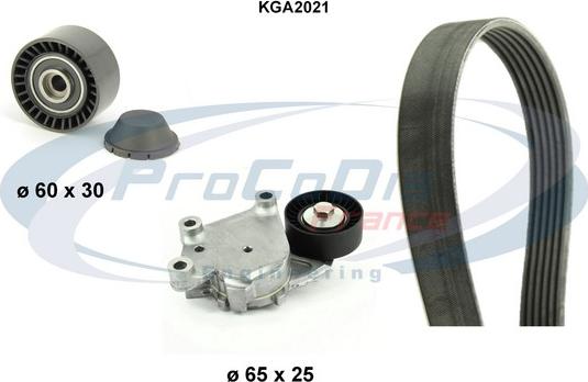 Procodis France KGA2021 - Поликлиновый ременный комплект autospares.lv