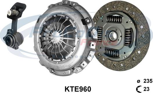 Procodis France KTE960 - Комплект сцепления autospares.lv