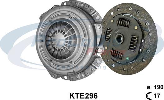 Procodis France KTE296 - Комплект сцепления autospares.lv
