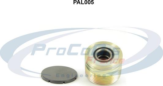 Procodis France PAL005 - Шкив генератора, муфта autospares.lv