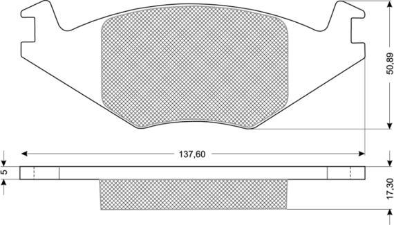 Procodis France PF1015 - Тормозные колодки, дисковые, комплект autospares.lv